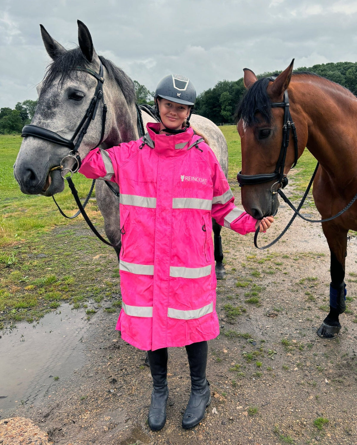 Reincoat Lite Adult - Hi - Vis Pink - Reincoat