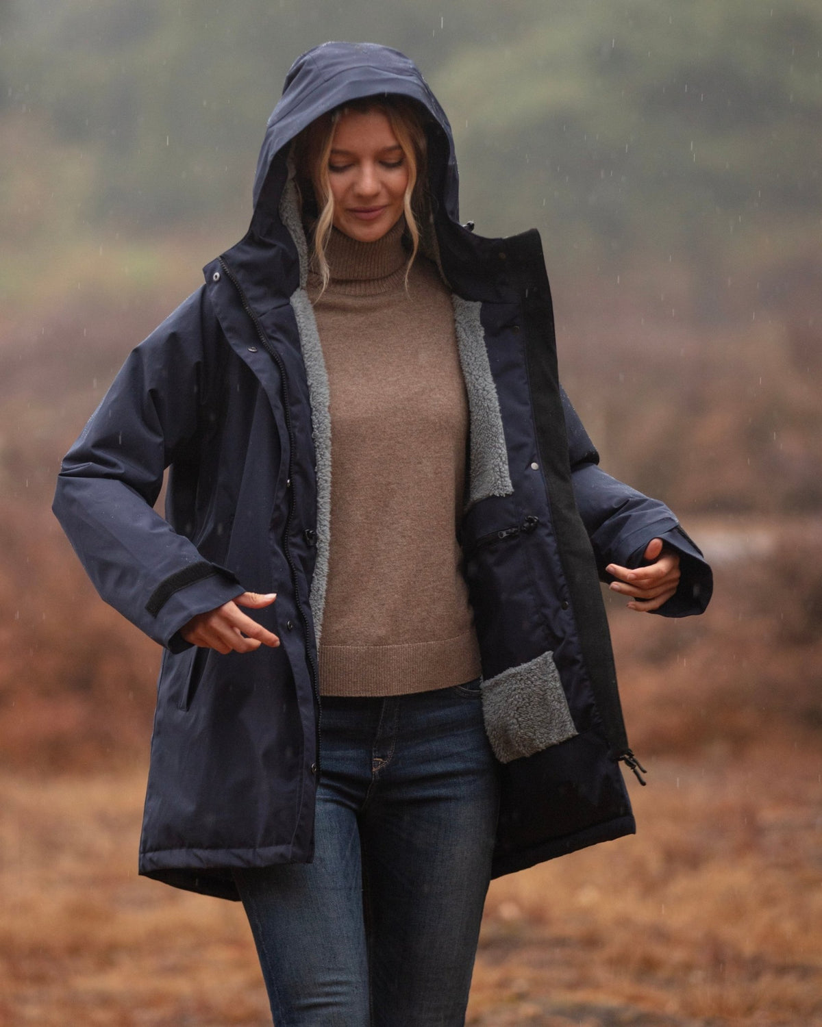 Reincoat Parka Pro Women's - Midnight - Reinwear