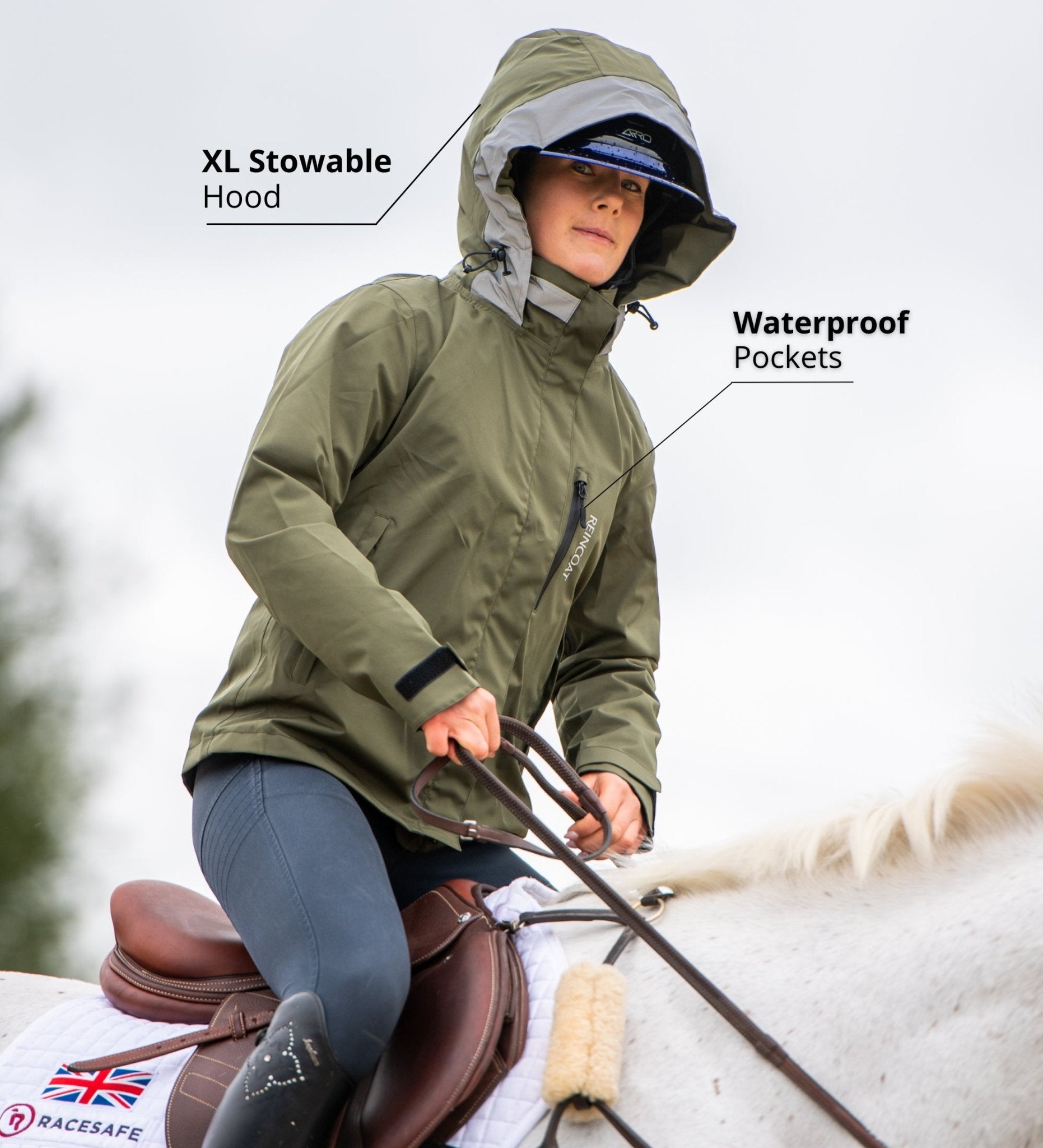 Reincoat Air Adult - Olive - Reincoat