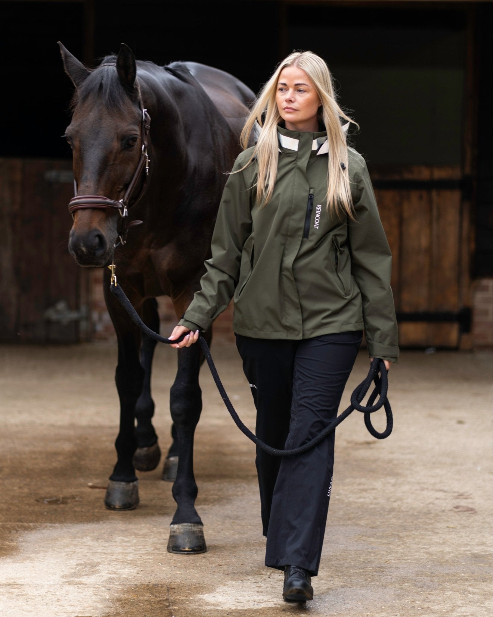 Reincoat Air Women's - Olive - Reinwear
