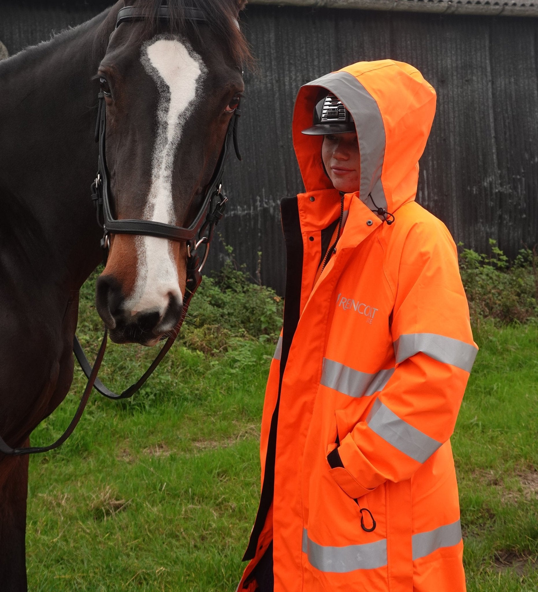 Reincoat Lite Kids - Hi - Vis Orange - Reincoat